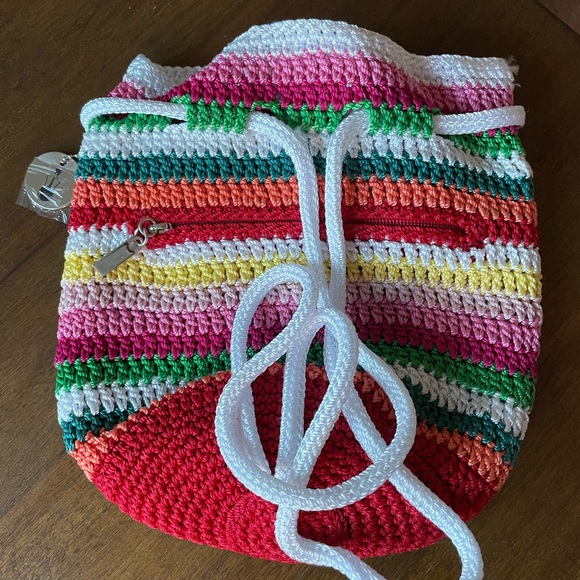 The Sak Multicolor Crochet Backpack